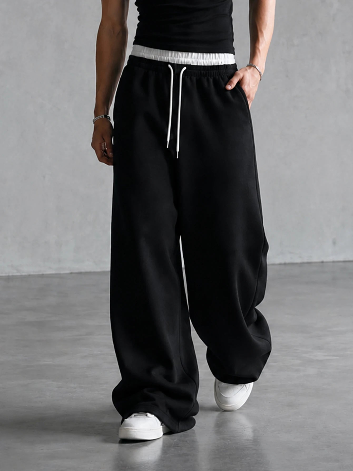 Baggy Wide Leg Sweatpants